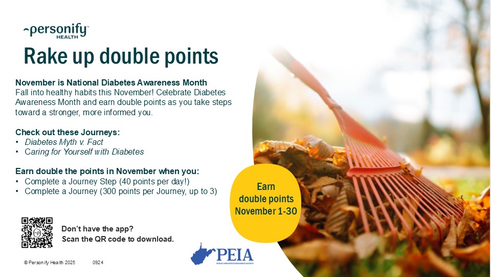 Double Points in November for Personify