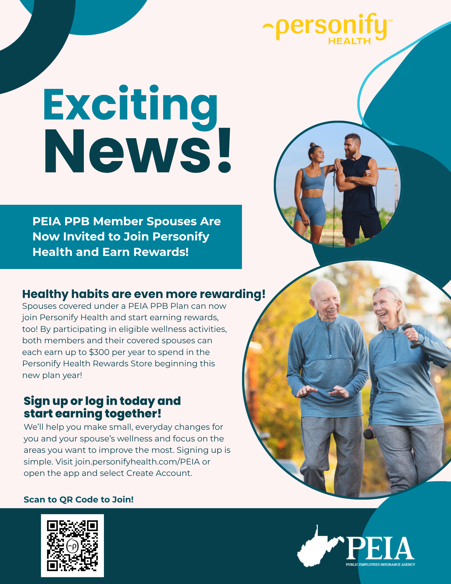 PEIA PPB Spouse Rewards information